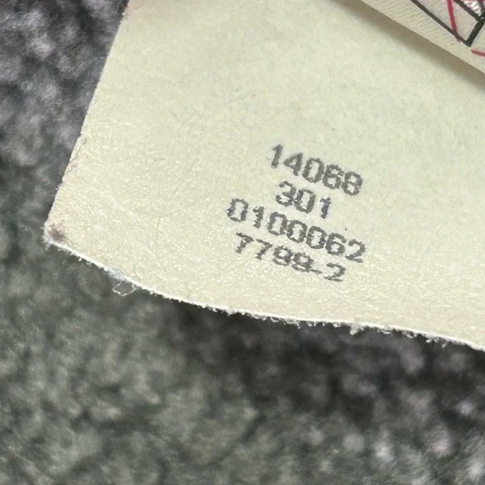 The North Face Vest Mens XL Gray Black Fleece Full Zip‎ Polartec Hiking Outdoor